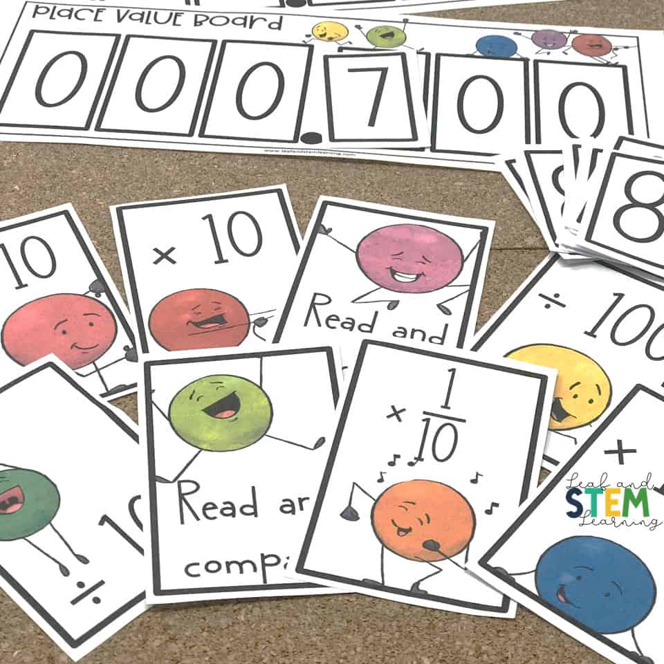 Free place value game